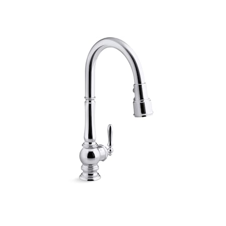Artifacts Touchless Pull-Down Kitchen Sink Faucet